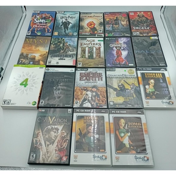Lot of 90+ PC Games FEAR 2 Half-Life Halo Grandia LOTR Call of Duty Big Bundle - Picture 8 of 12